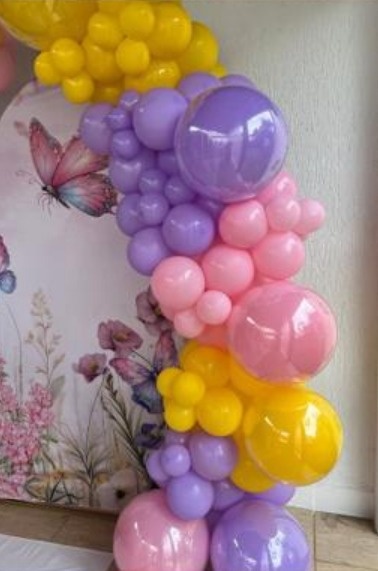 Arco de Balão Desconstruído 2,5 Mt - Jujuba Festa e Cia 