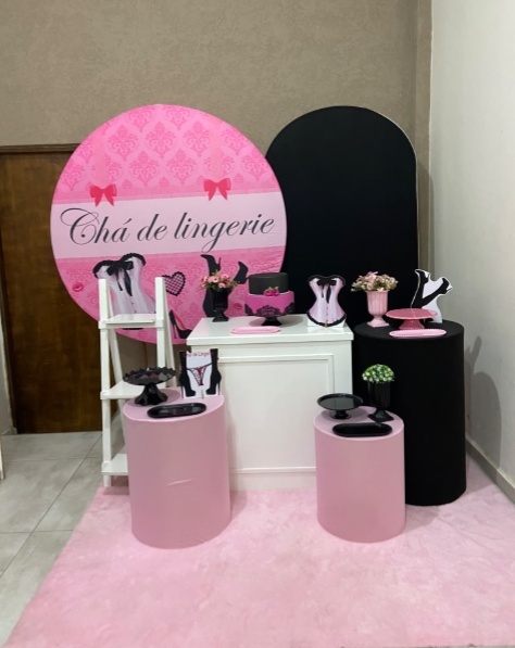Kit Pm Essencial Chá de Lingerie - Jujuba Festa e Cia 