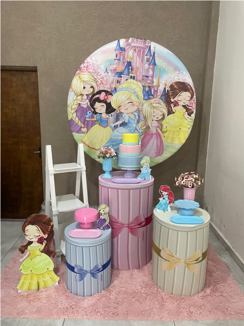 Kit Pm Medio Princesas Cute - Jujuba Festa e Cia 