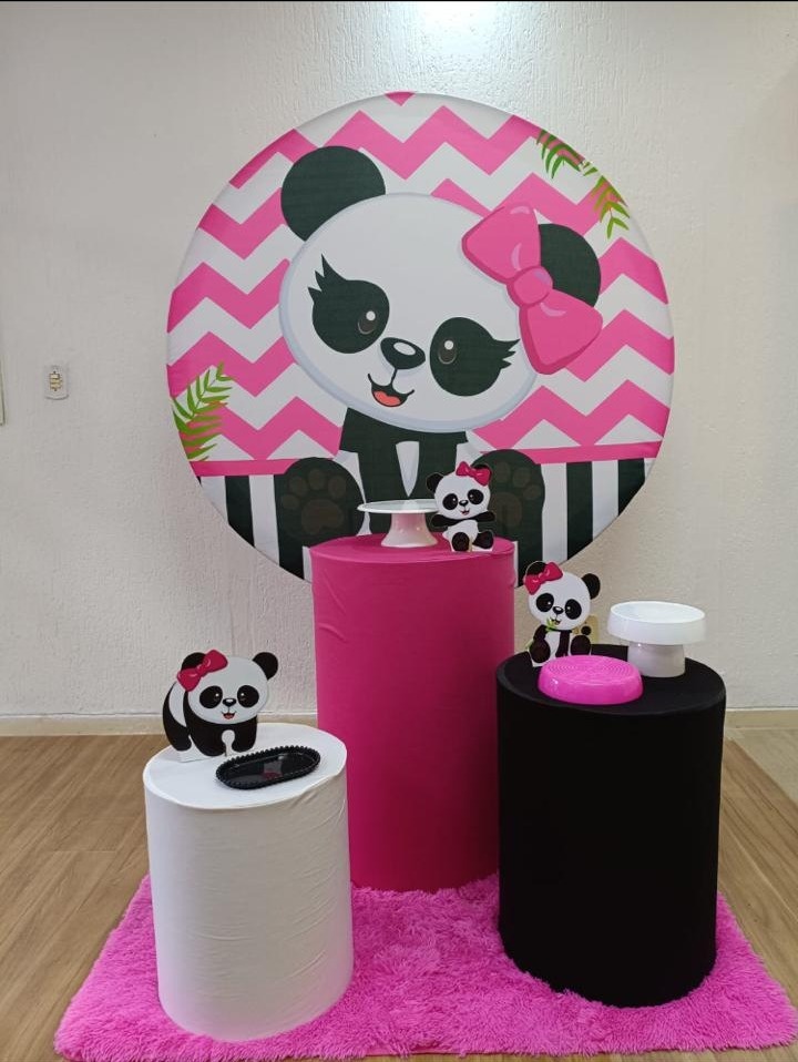 Kit Pm Básico Panda - Jujuba Festa e Cia 
