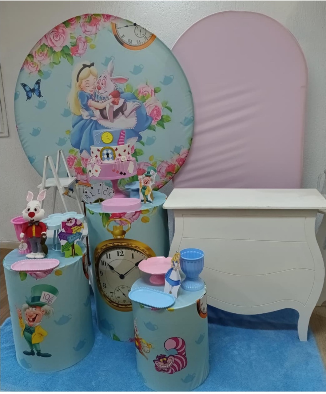 Kit Pm Essencial  Alice Nos País da Maravilha - Jujuba Festa e Cia 