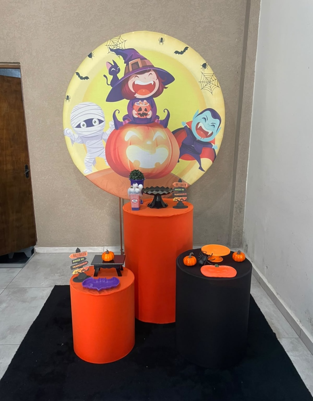 Kit Pm Básico Halloween Baby - Jujuba Festa e Cia 