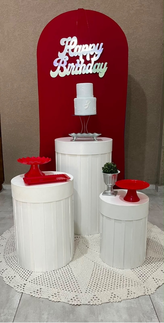 Kit Pm Clean Ripada Vermelho - Jujuba Festa e Cia 