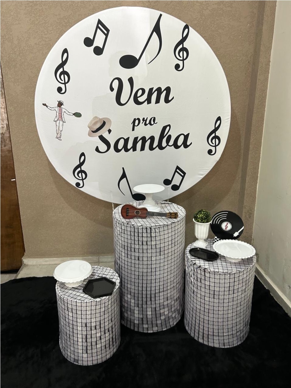 Kit Pm Básico Vem Pro Samba - Jujuba Festa e Cia 