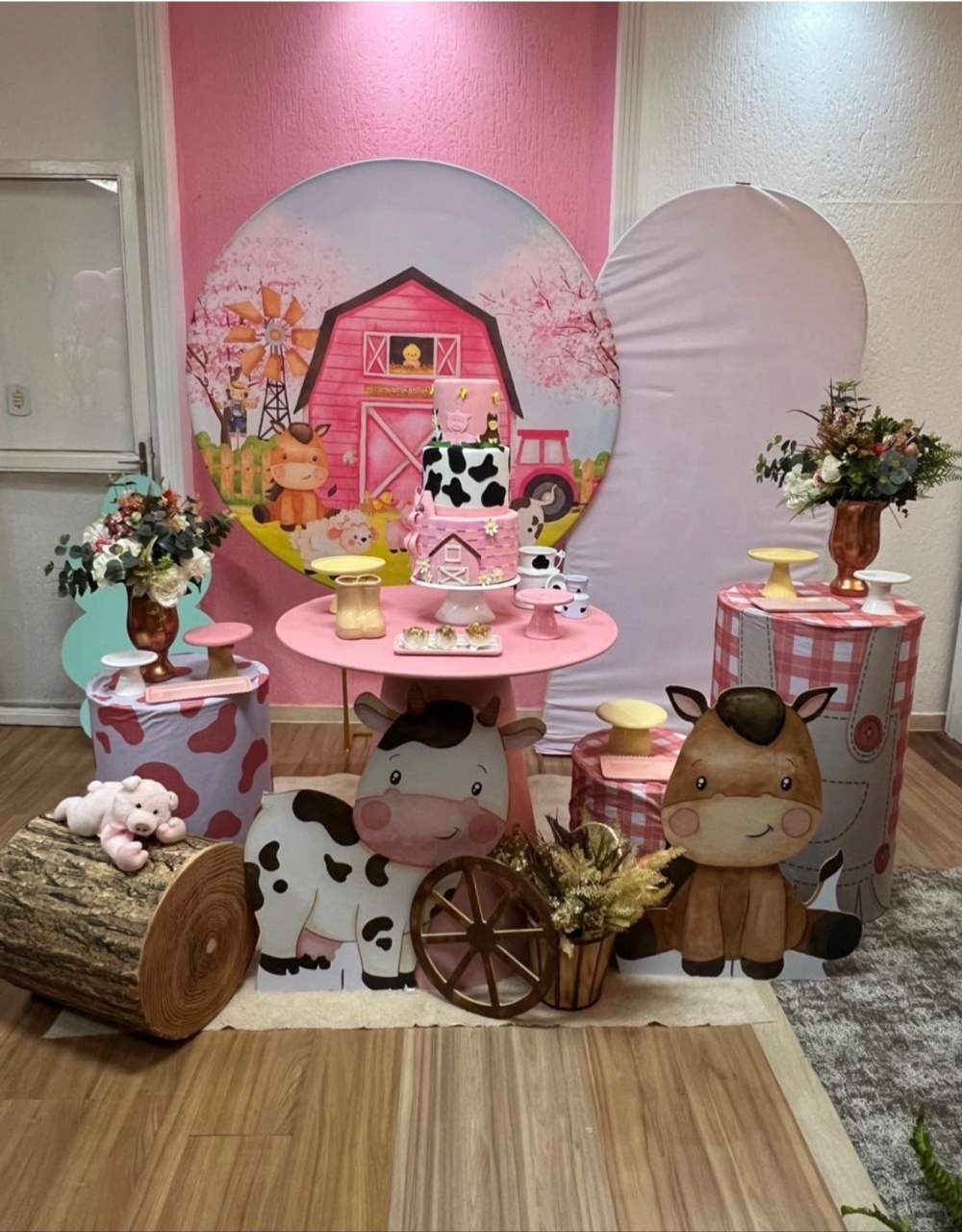 Kit Pm Essencial Fazendinha Menina - Jujuba Festa e Cia 