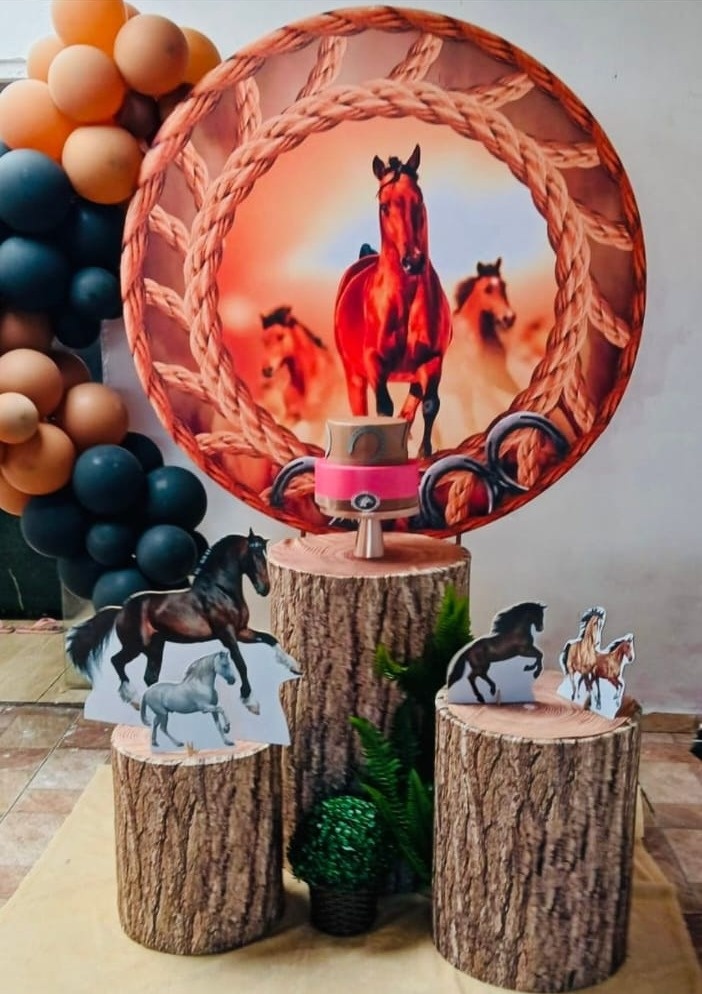 Kit Básico Cavalo - Jujuba Festa e Cia 