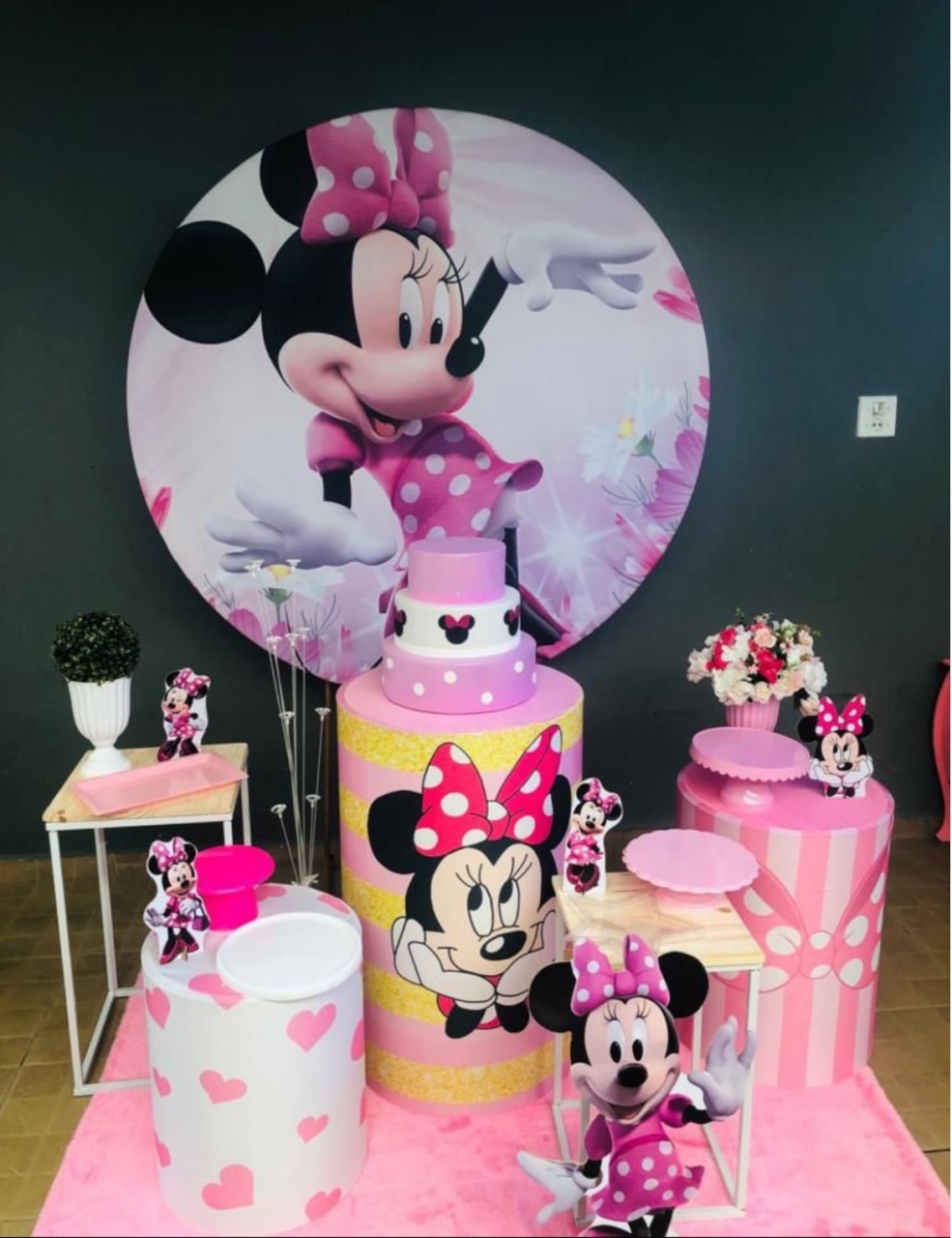 Kit Pm Médio Minnie - Jujuba Festa e Cia 
