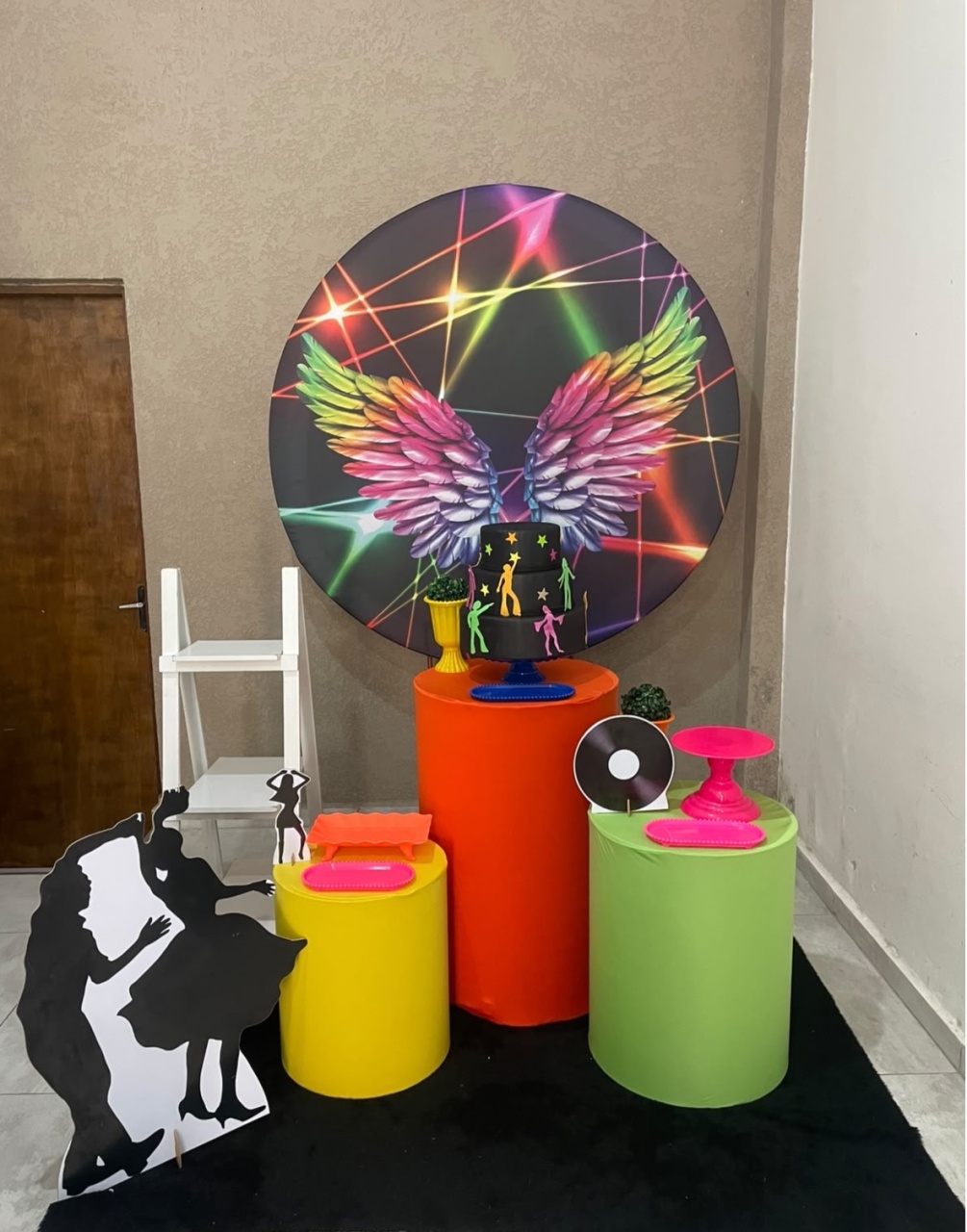 Kit Pm Médio Neon - Jujuba Festa e Cia 