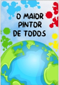 Capa Retangular Maior Pintor Do Mundo - Jujuba Festa e Cia 