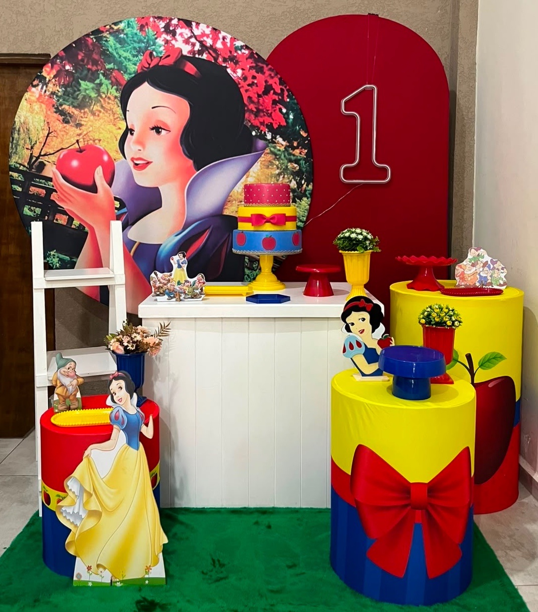 Kit Pm Essencial Branca de Neve - Jujuba Festa e Cia 