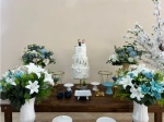 Decoração Casamento Rustico Azul E Branco - imagem 3