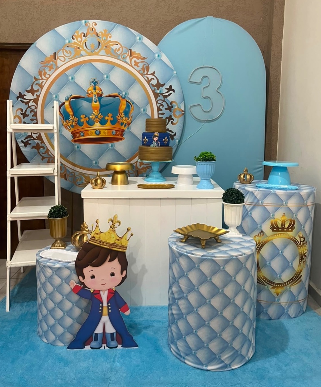 Kit Pm Essencial Príncipe Azul - Jujuba Festa e Cia 