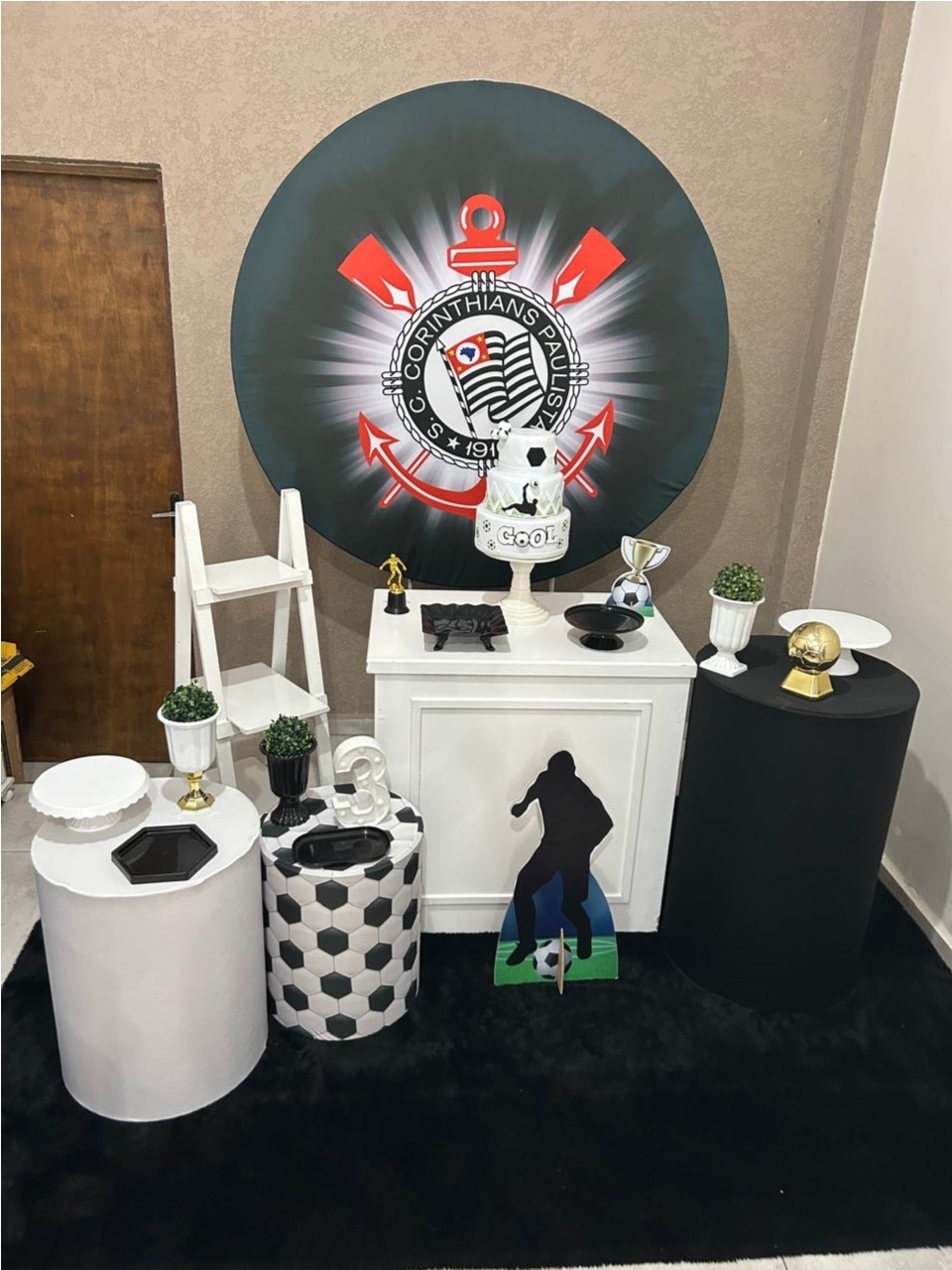 Kit Pm Grande Corinthians - Jujuba Festa e Cia 