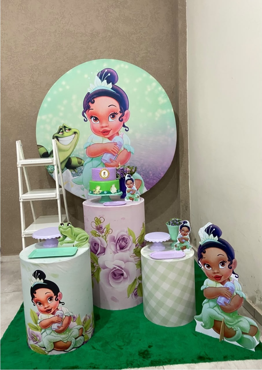 Kit Pm Médio Tiana Baby - Jujuba Festa e Cia 