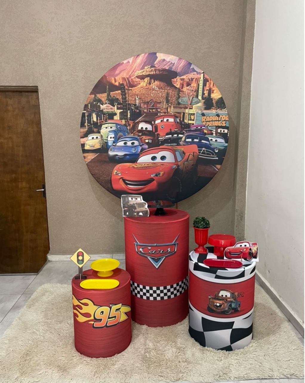 Kit Pm Básico Os Carros - Jujuba Festa e Cia 