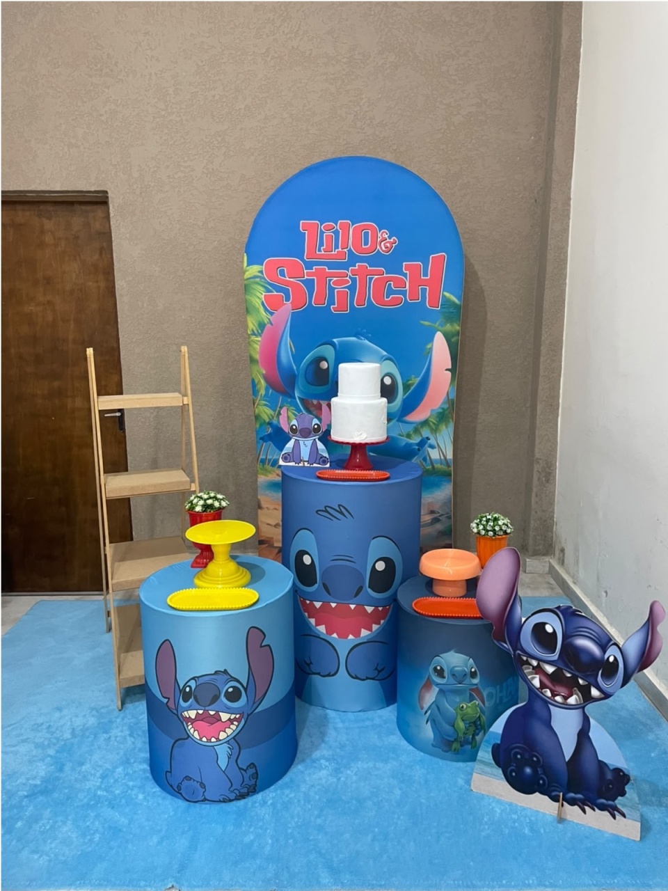 Kit Pm Médio Stitch Tropical - Jujuba Festa e Cia 