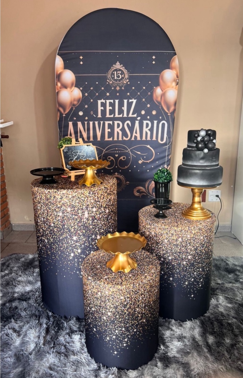 Kit Pm A Básico Feliz Aniversário  - Jujuba Festa e Cia 