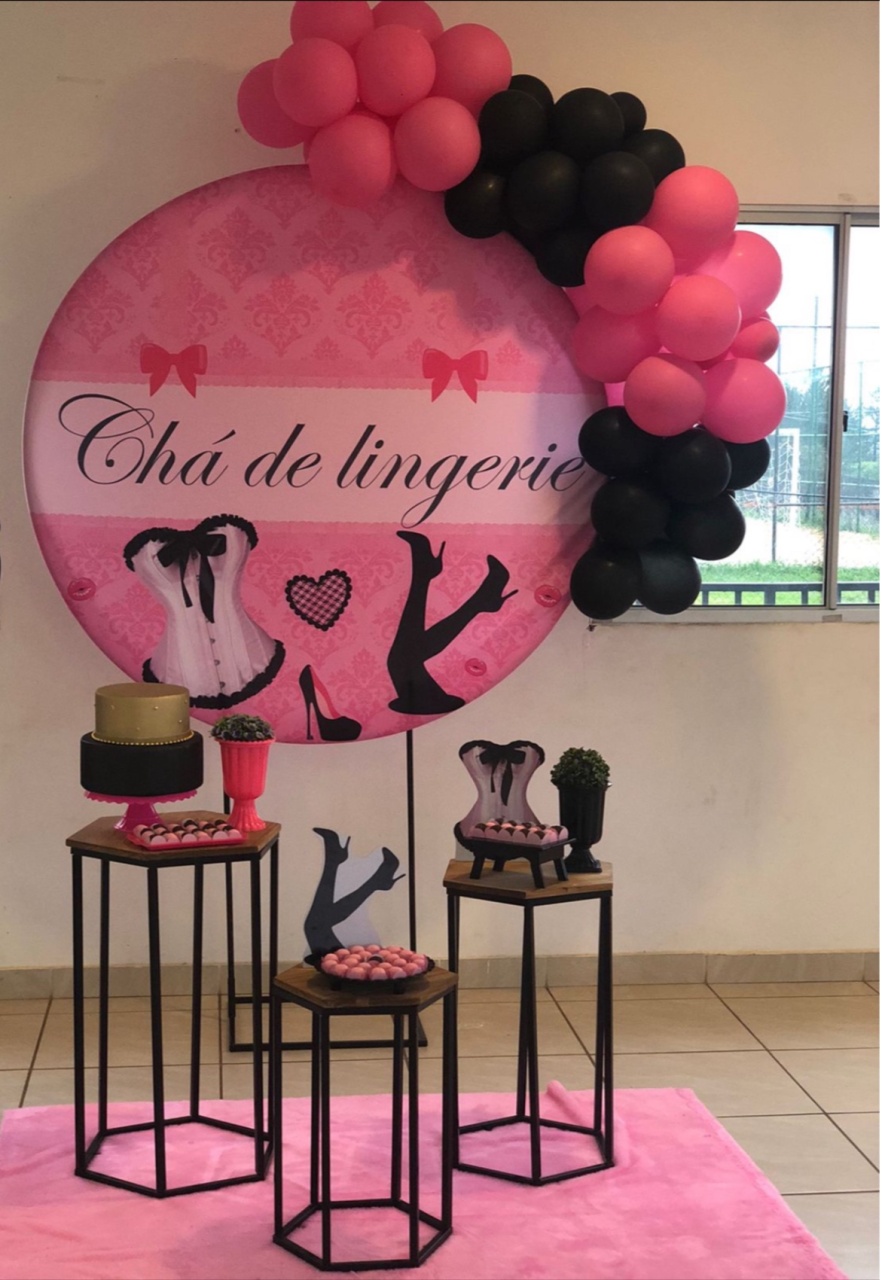 Kit Pm Básico Chá de Langerie - Jujuba Festa e Cia 