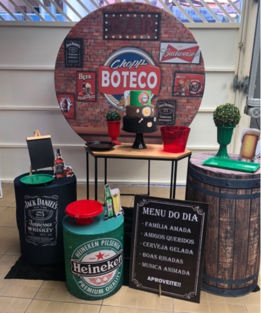 Kit Pm Grande Boteco Heineken - Jujuba Festa e Cia 