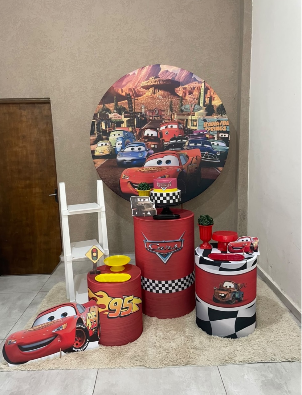 Kit Pm Médio Os Carros - Jujuba Festa e Cia 