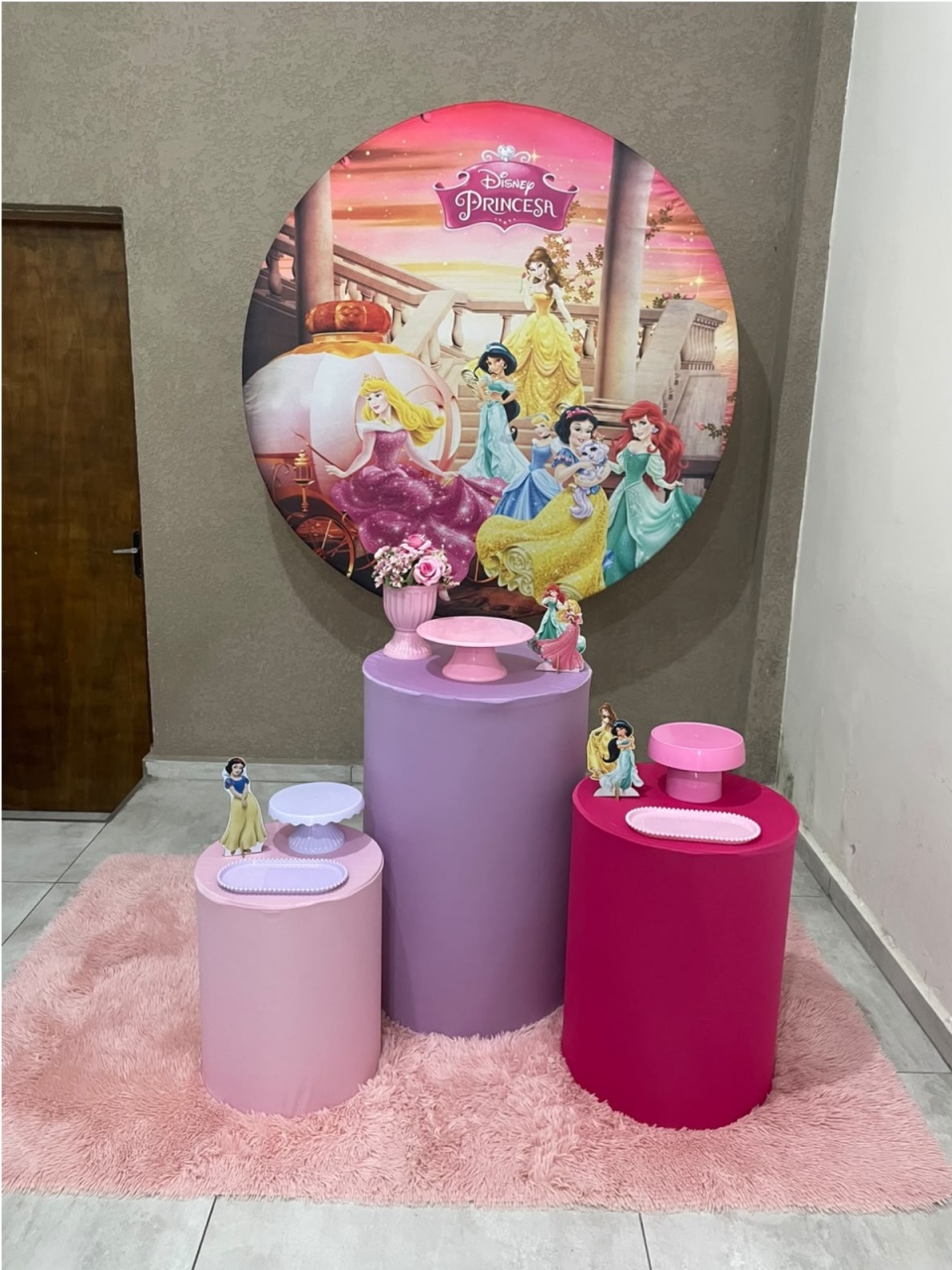 Kit Pegue Monte Básico Princesas - Jujuba Festa e Cia 