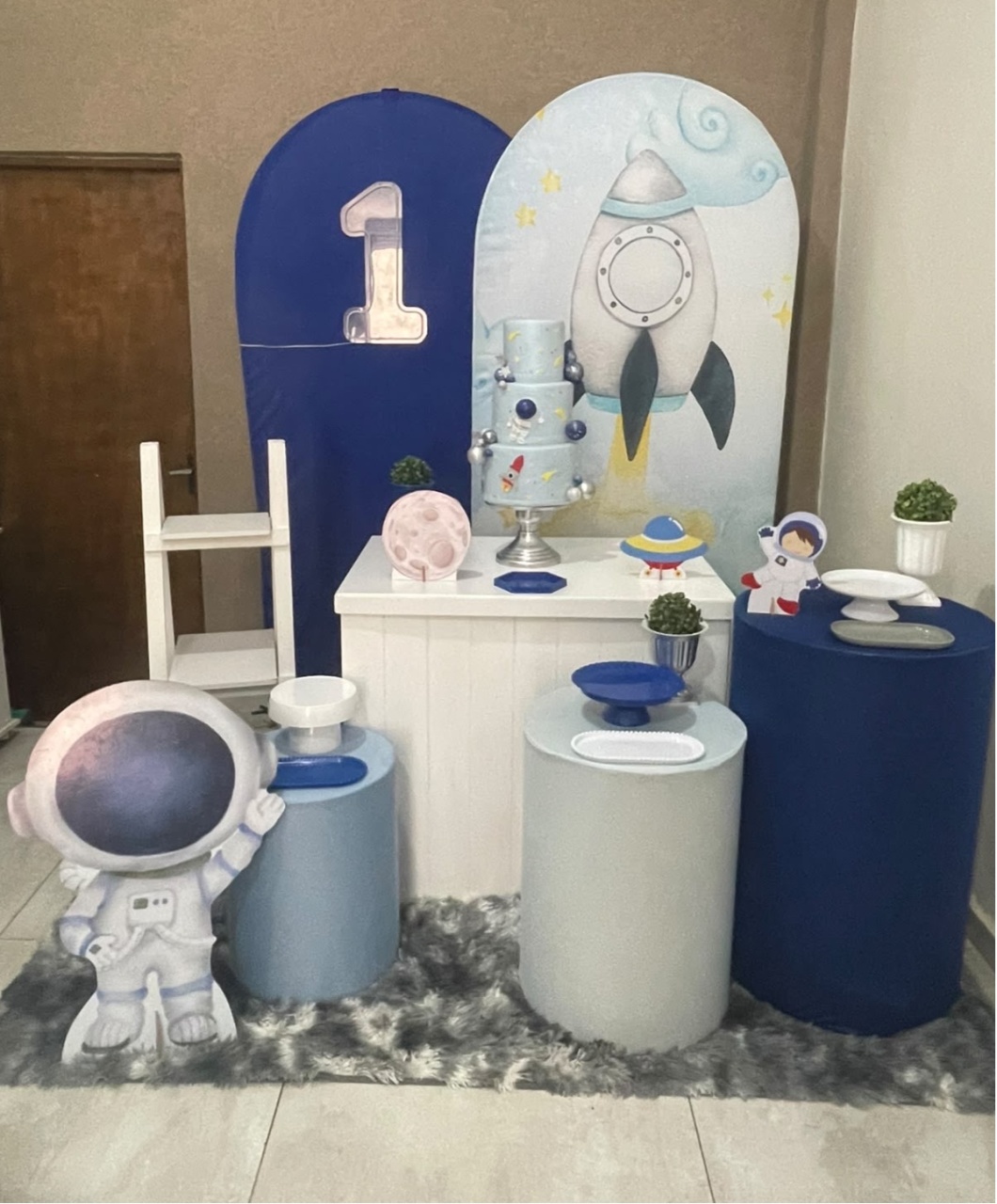 Kit Pm Essencial Astronauta/Foguete - Jujuba Festa e Cia 