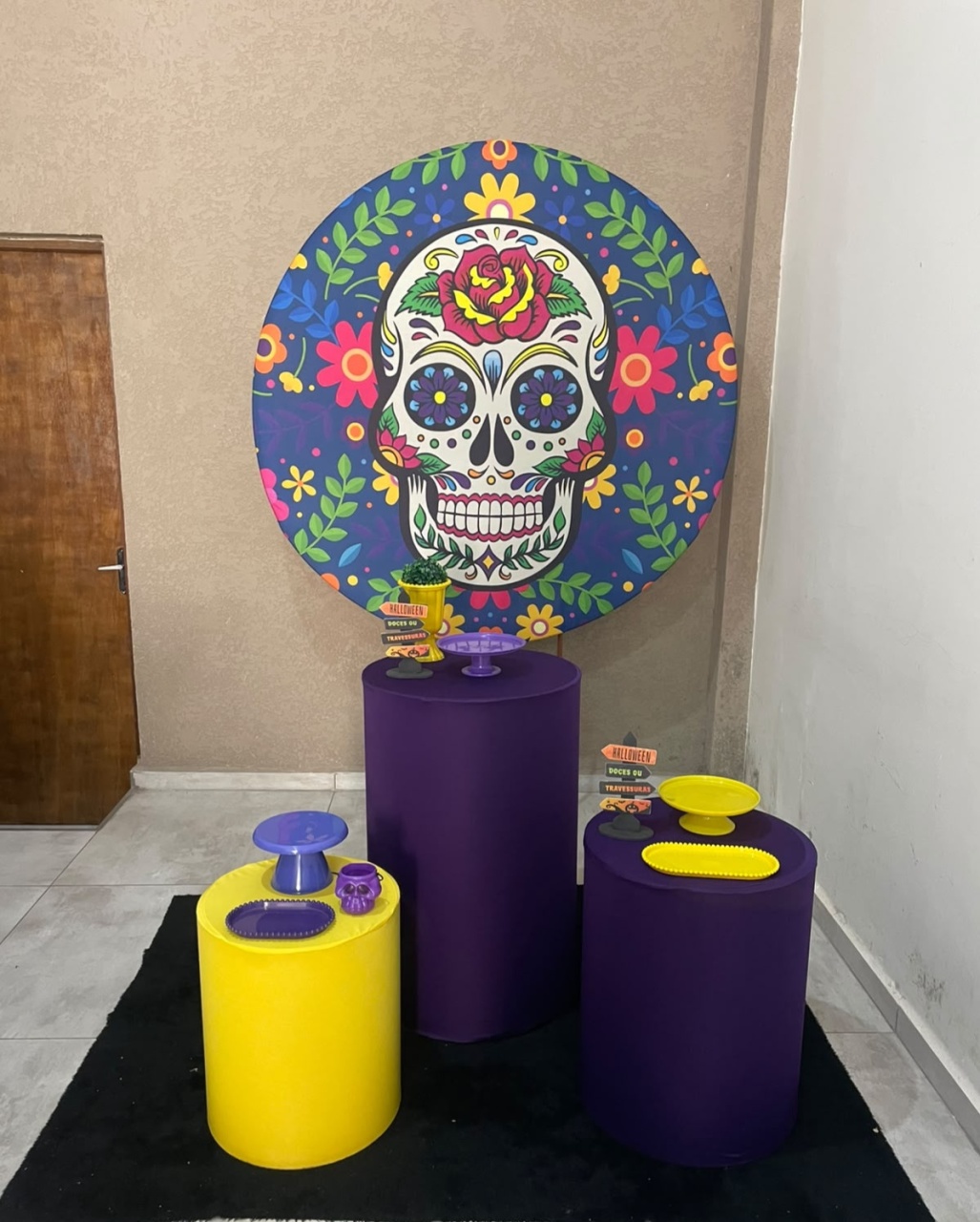 Kit Pm Básico Caveira - Jujuba Festa e Cia 