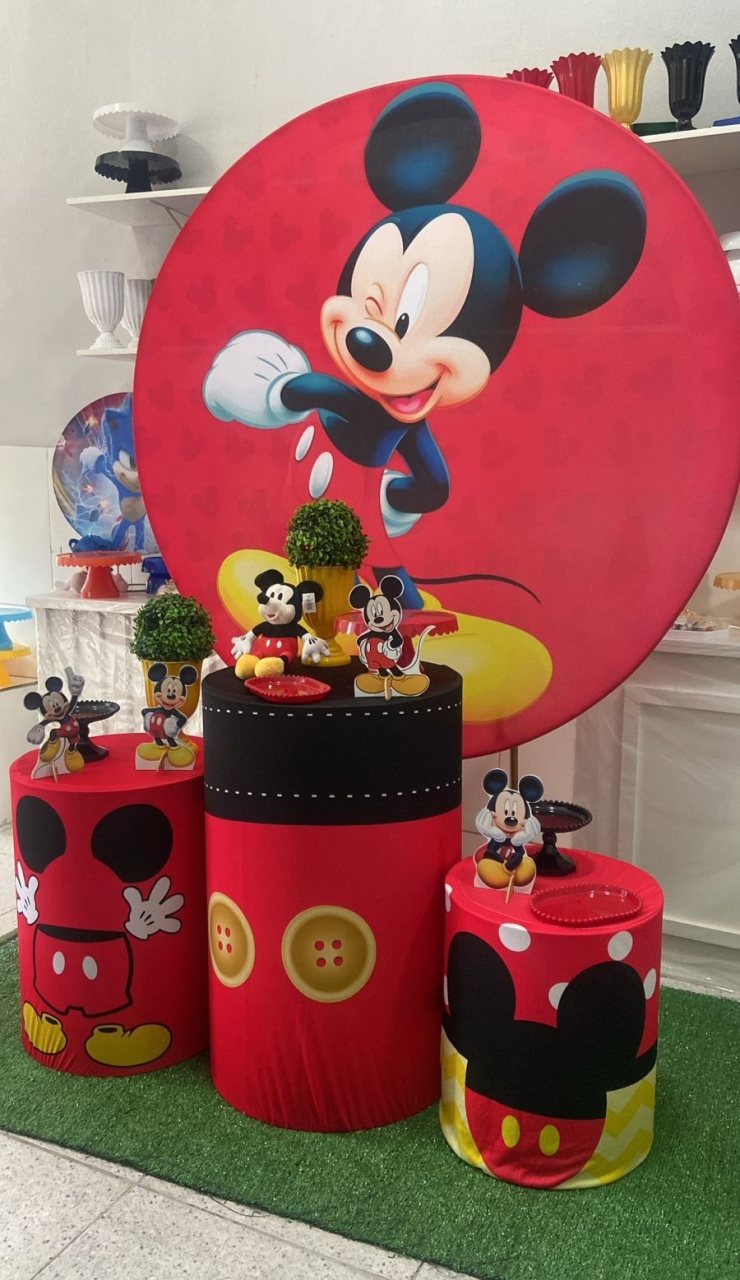 Kit Bronze - Mickey Mouse - AR de Festa