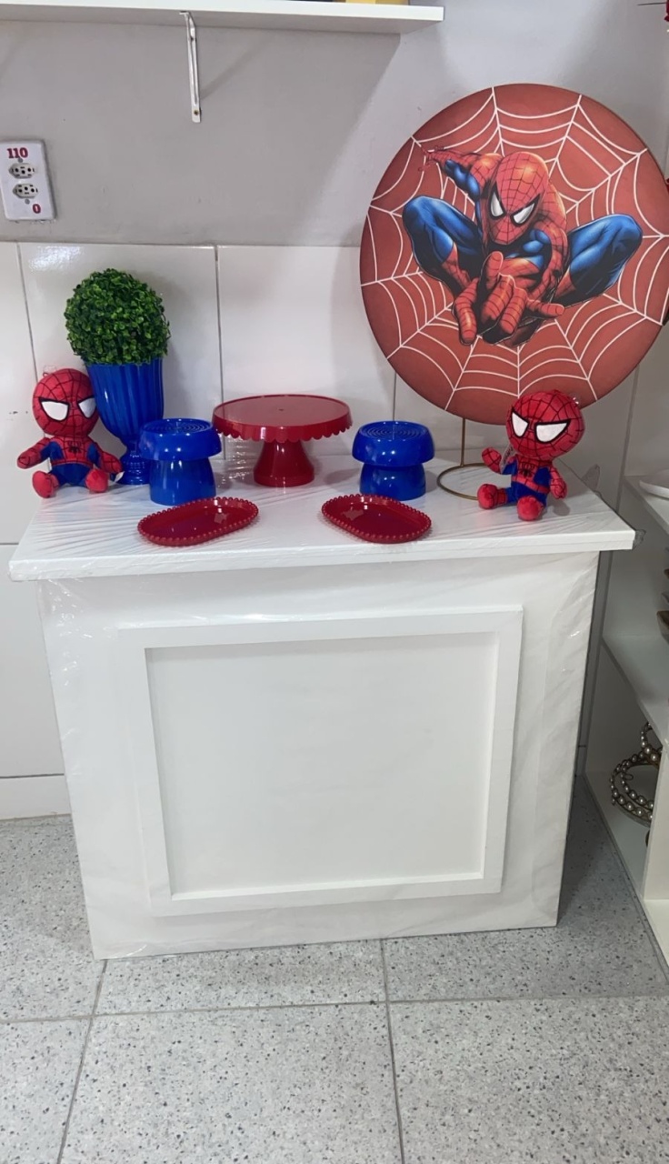 Kit Pérola - Homem Aranha - AR de Festa
