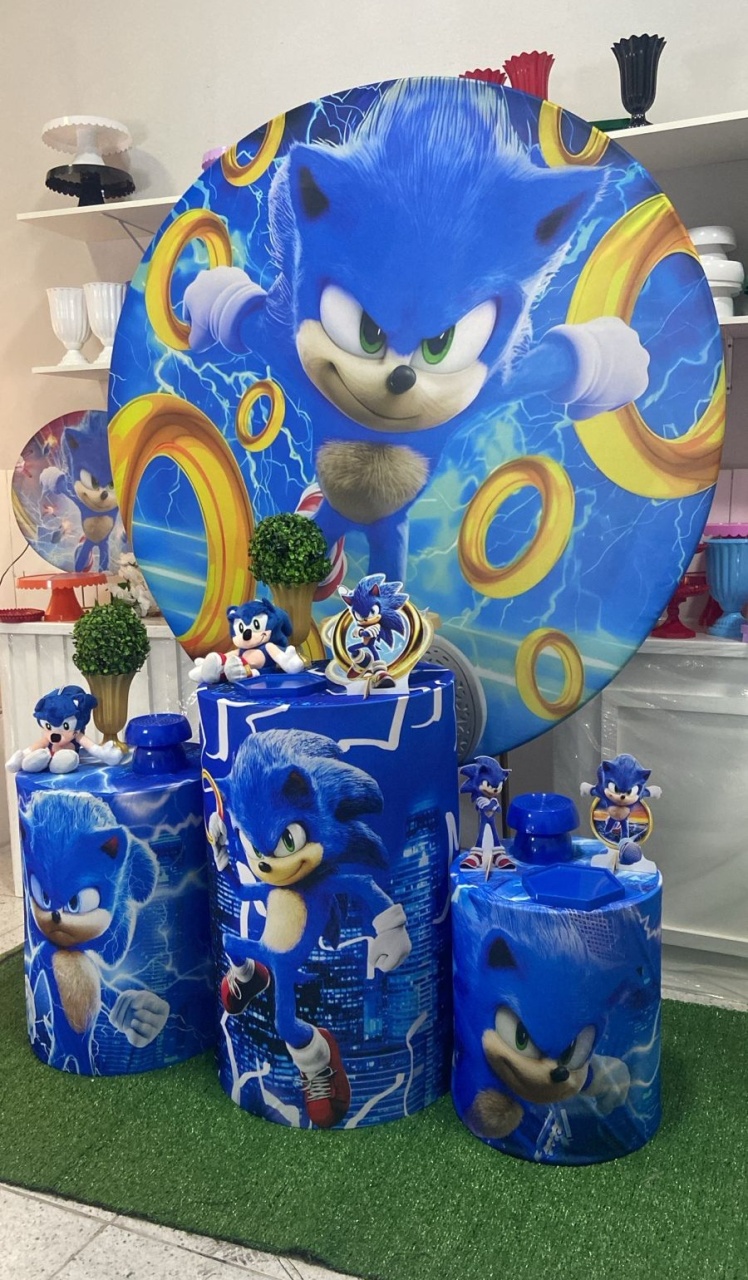 Kit Bronze - Sonic - AR de Festa