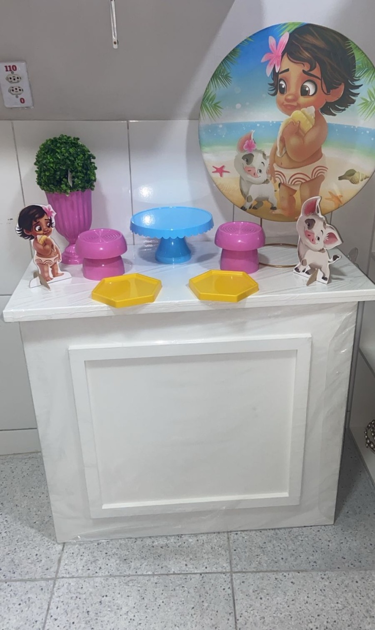 Kit Pérola - Moana Baby - AR de Festa