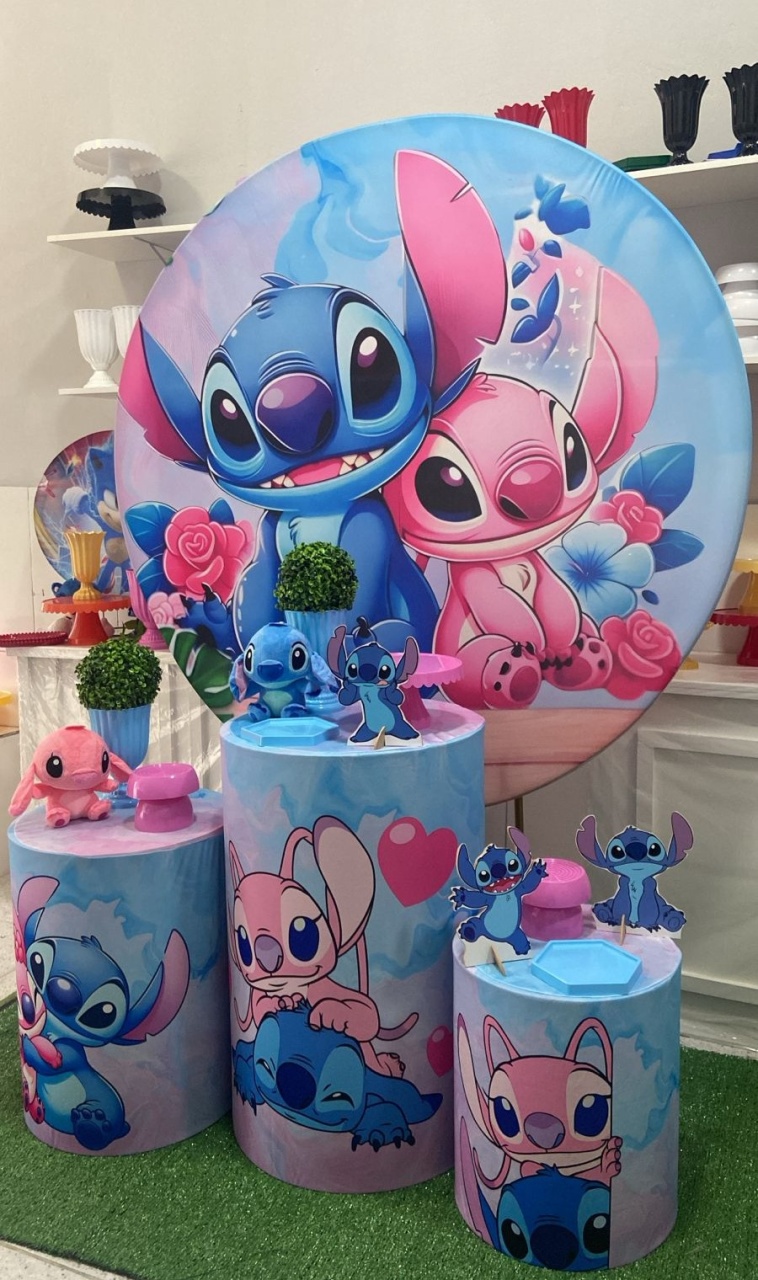 Kit Bronze - Stitch - AR de Festa