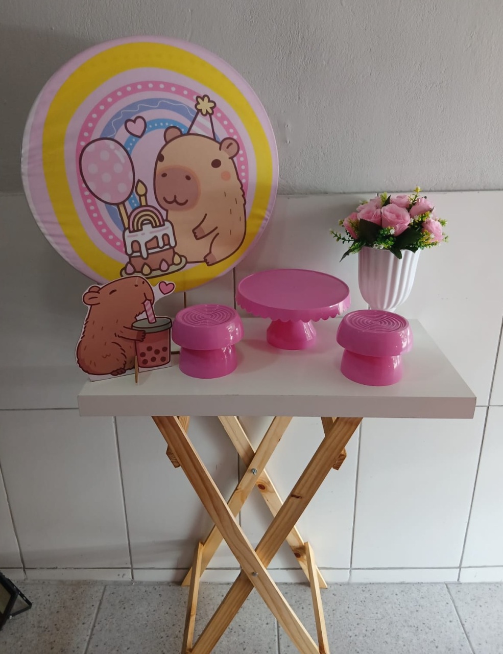 Kit Cristal - Capivara - AR de Festa