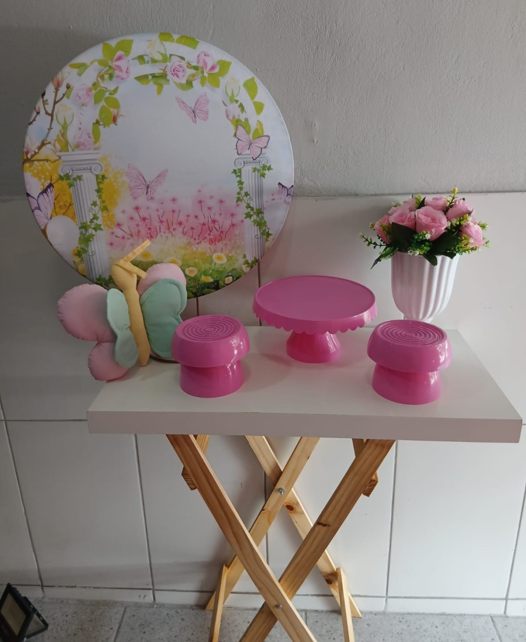 Kit Cristal - Jardim Encantado - AR de Festa