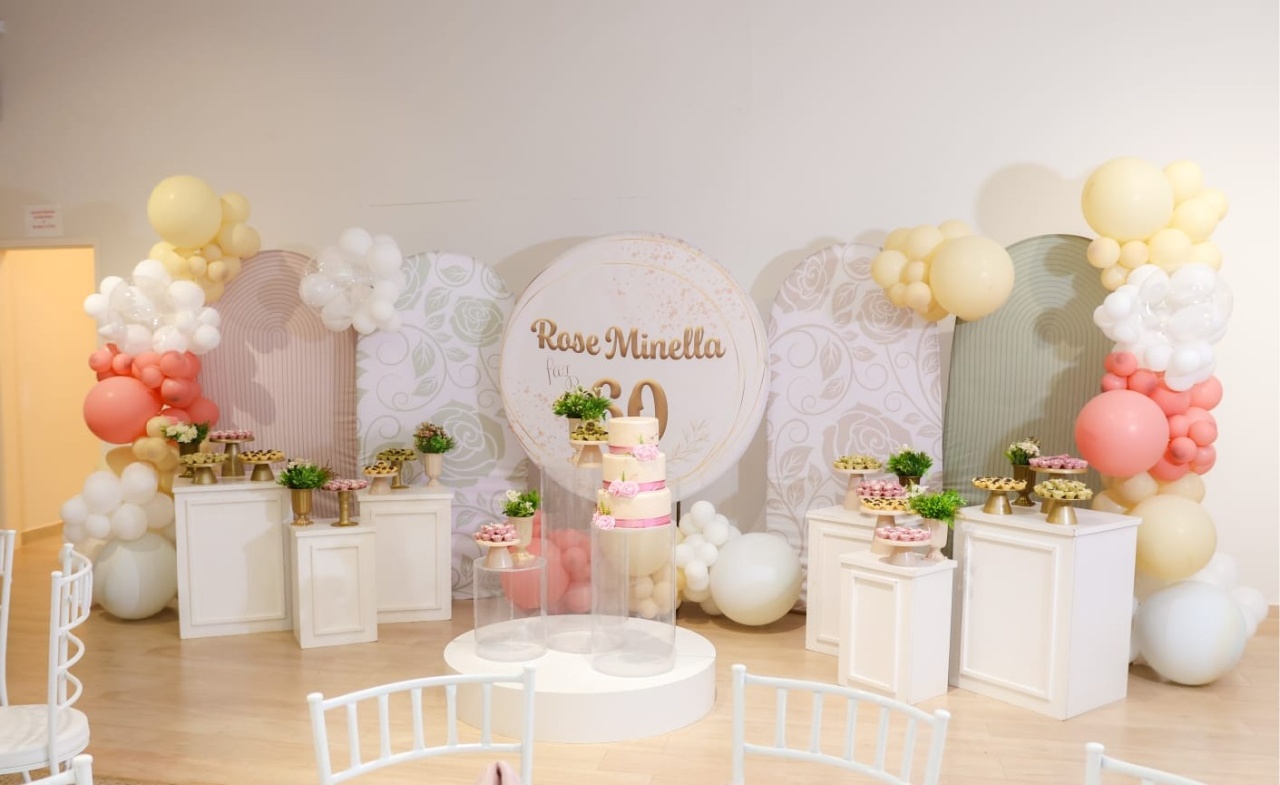 Festa Adulto - Personalizado Rose - flaviabarrofaldi