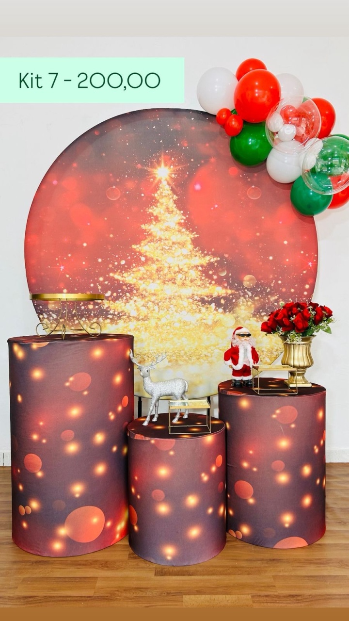 Kit de Natal 7 - Pegue e Monte Flávia Pimentel