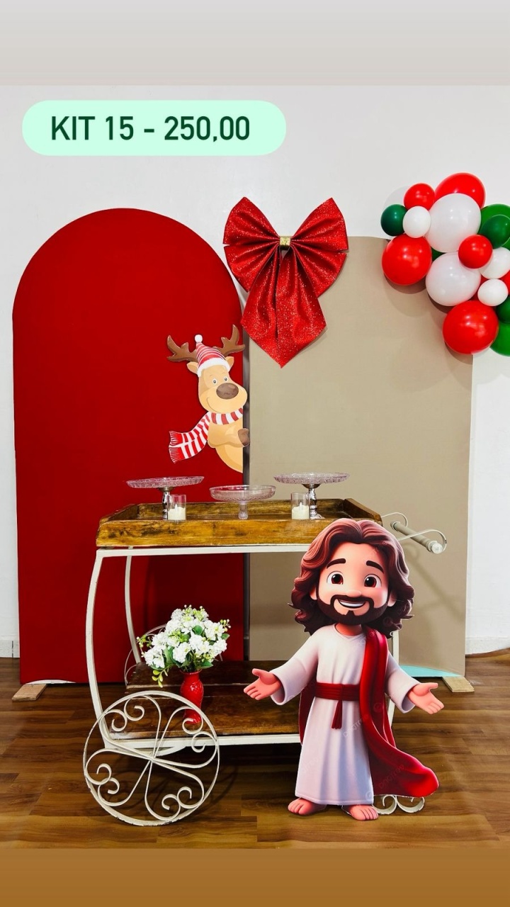 Kit de Natal 15 - Pegue e Monte Flávia Pimentel