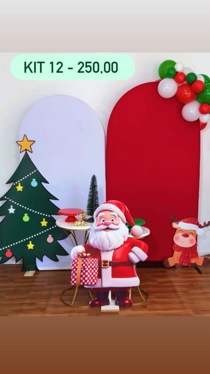 Kit de Natal 12 - Pegue e Monte Flávia Pimentel