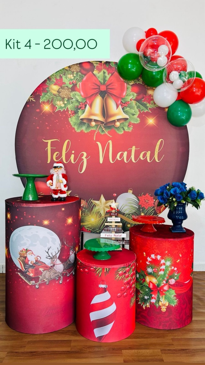 Kit de Natal 4 - Pegue e Monte Flávia Pimentel
