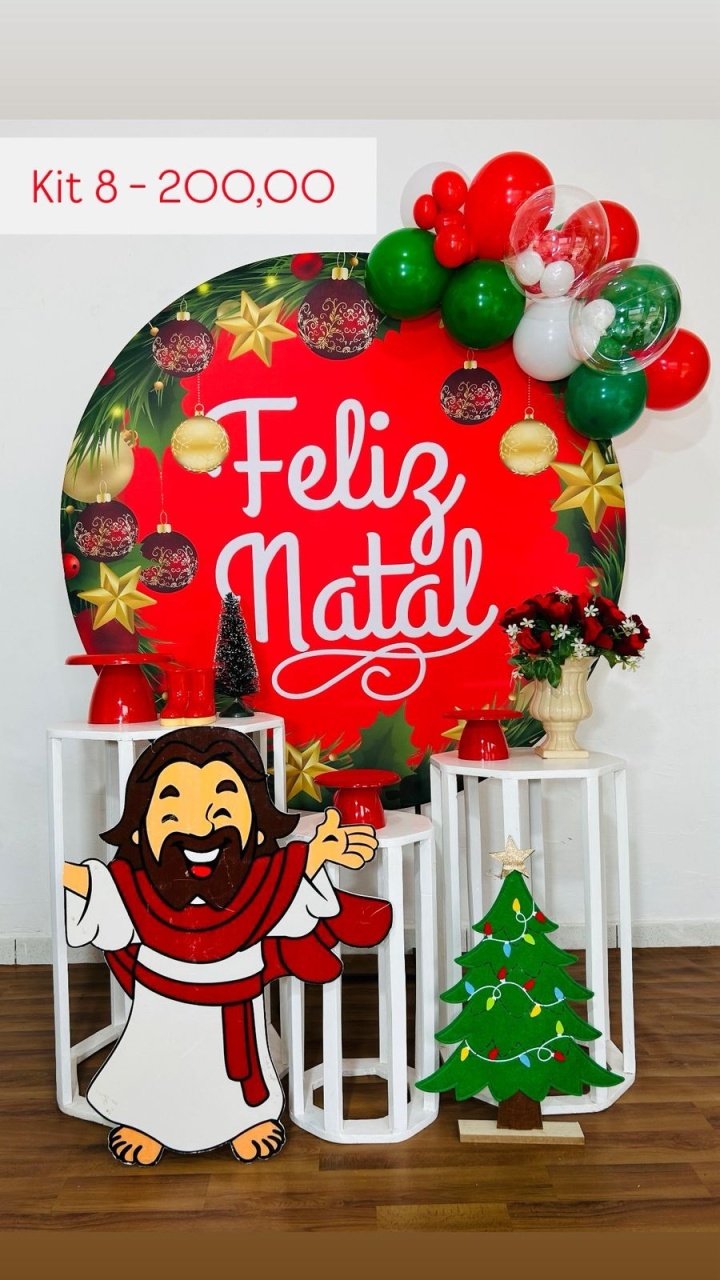 Kit de Natal 8 - Pegue e Monte Flávia Pimentel