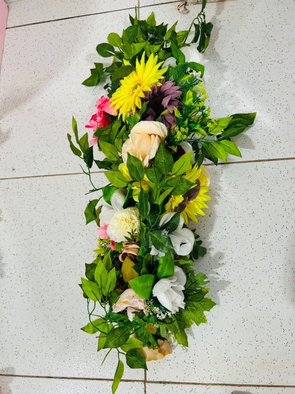 Arranjo Floral de Chao  - Pegue e Monte Flávia Pimentel