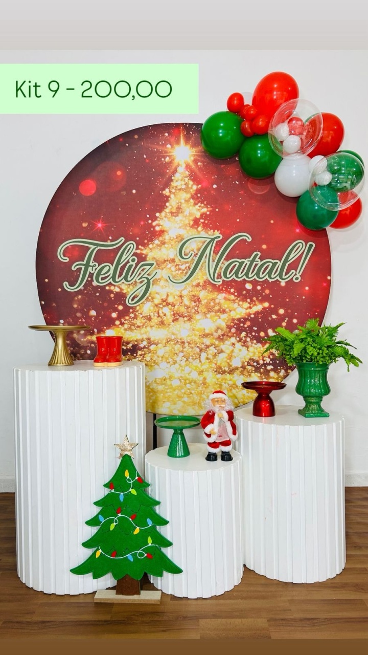 Kit de Natal 9 - Pegue e Monte Flávia Pimentel