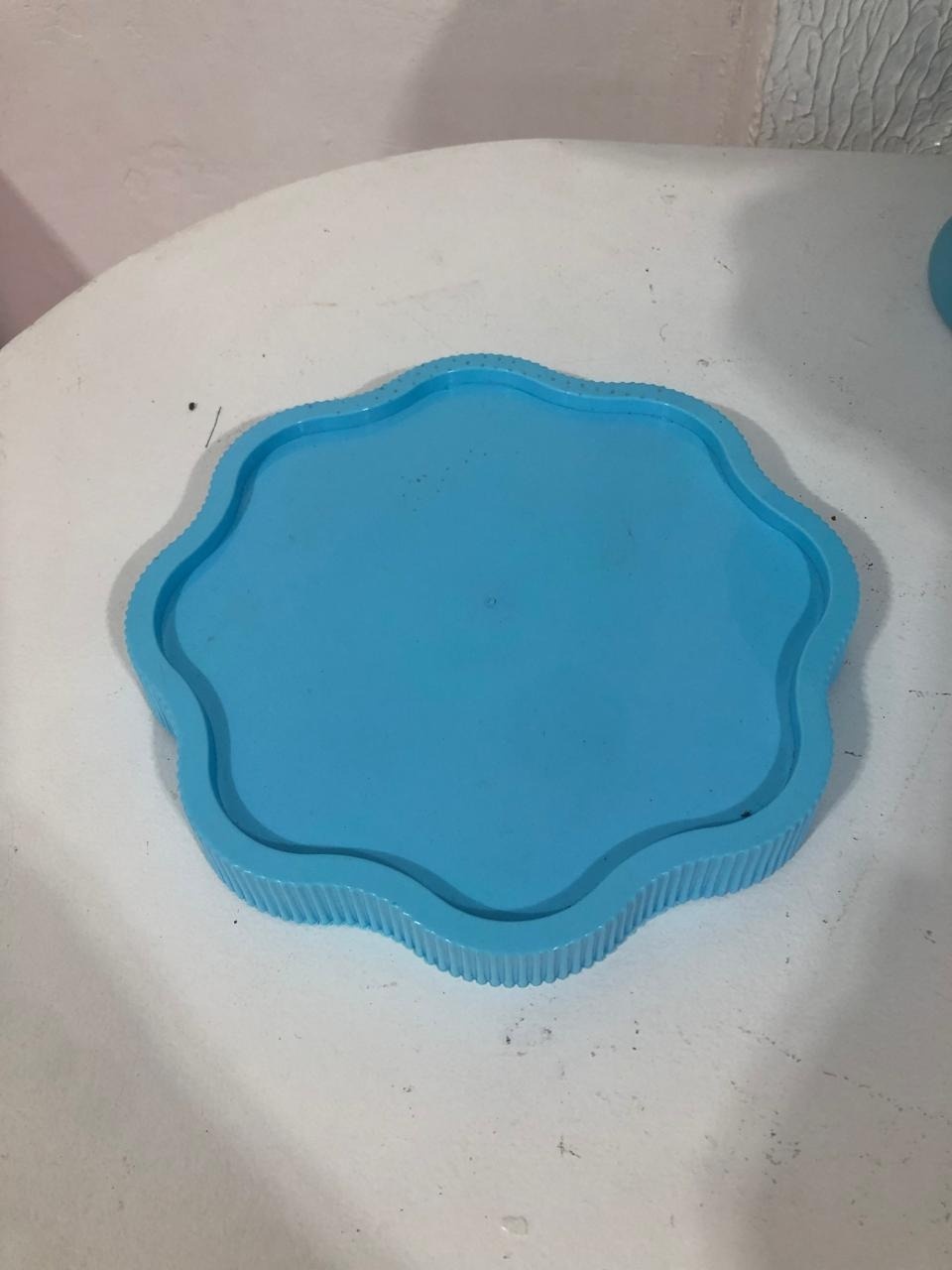 Doceira Azul Claro Flor Raso - Pegue e Monte Flávia Pimentel