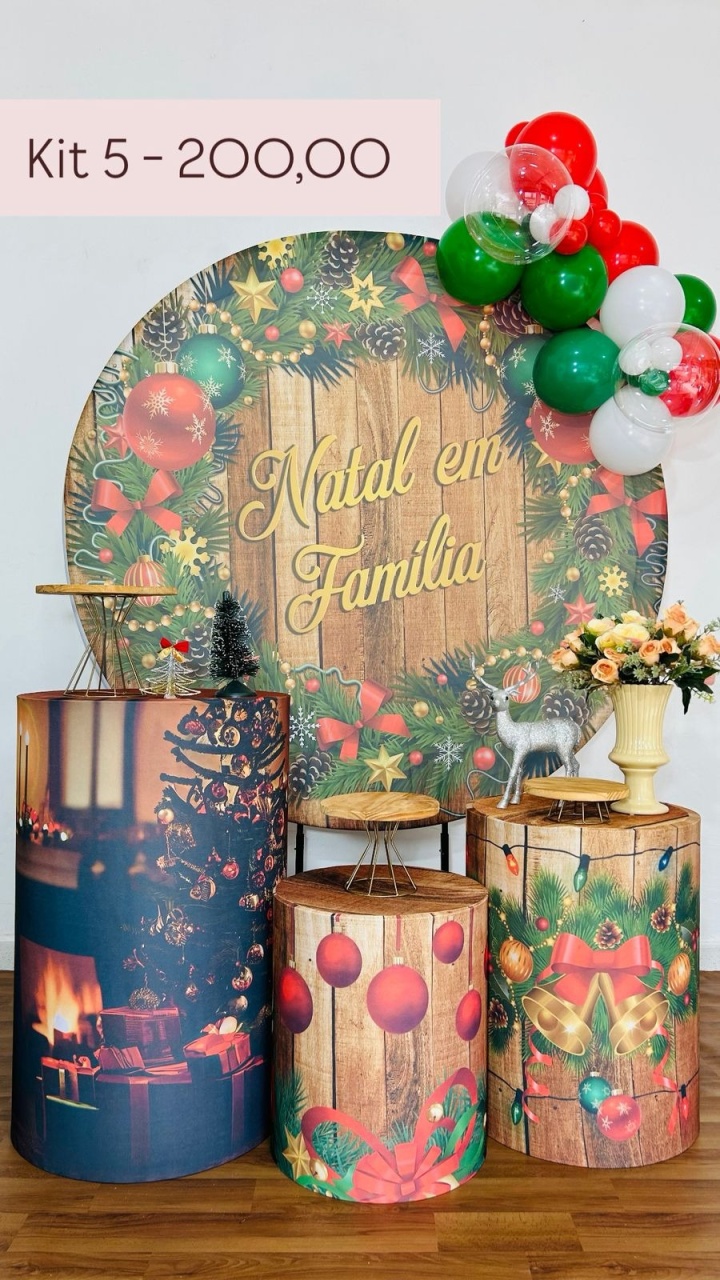 Kit de Natal 5 - Pegue e Monte Flávia Pimentel