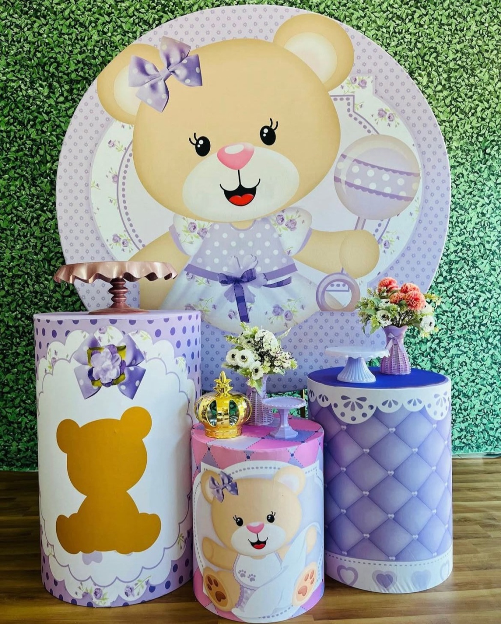 Ursinha Realeza Lilas - Pegue e Monte Flávia Pimentel