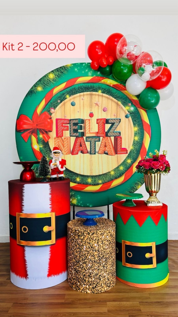Kit de Natal 2 - Pegue e Monte Flávia Pimentel