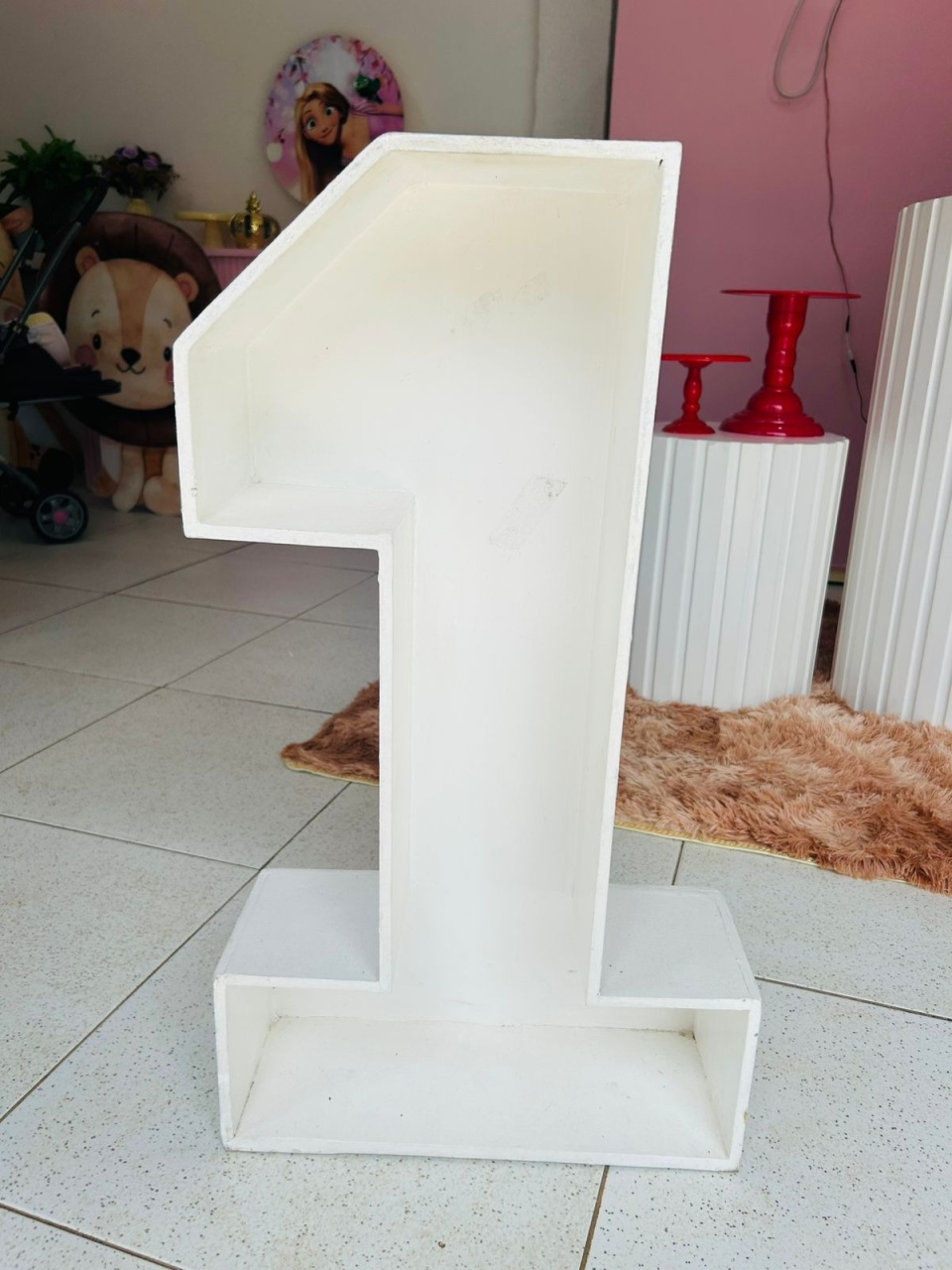 Numeral 1 Mdf - Pegue e Monte Flávia Pimentel