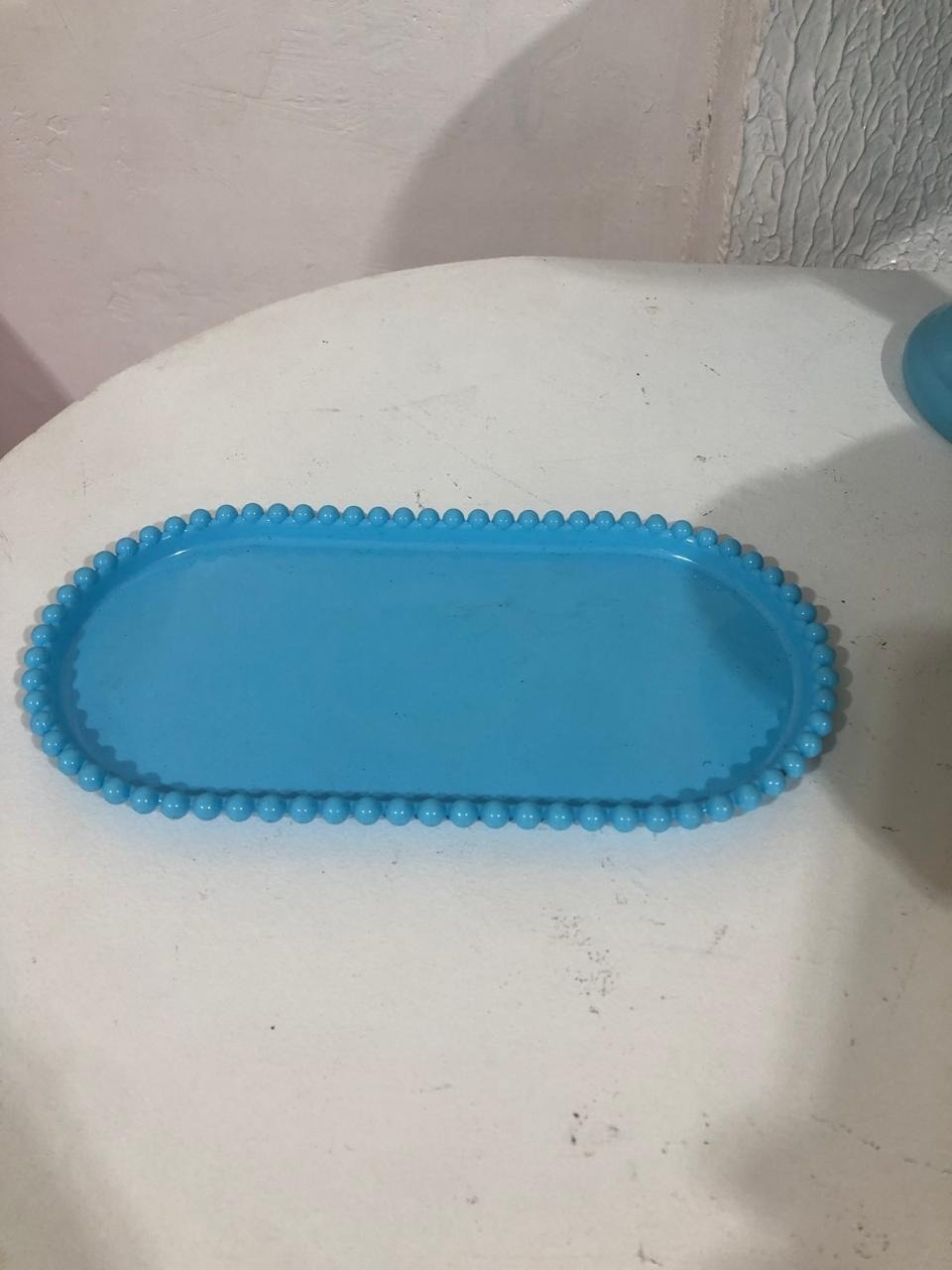 Doceira Azul Claro Bolinha Raso - Pegue e Monte Flávia Pimentel