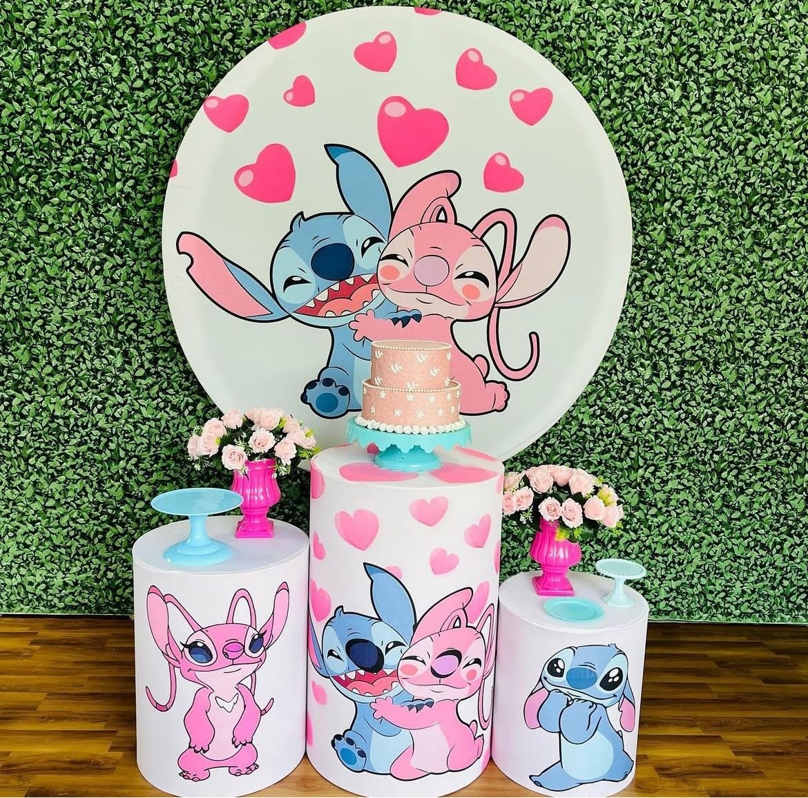 Stitch E Angel - Pegue e Monte Flávia Pimentel