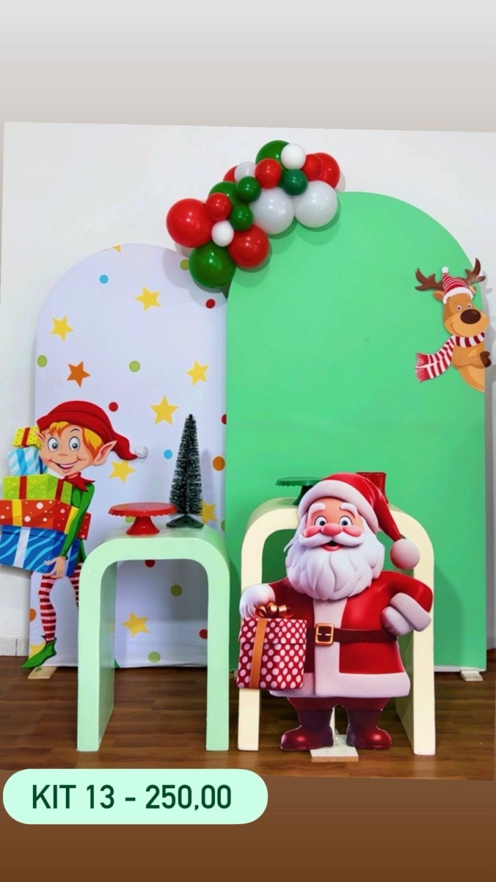 Kit de Natal 13 - Pegue e Monte Flávia Pimentel